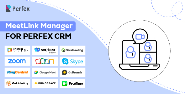 MeetLink Manager for Perfex CRM