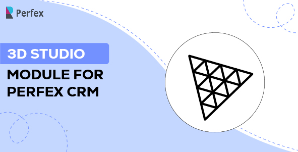 3D Studio Module for Perfex CRM – Create, Manage, and Showcase 3D Designs